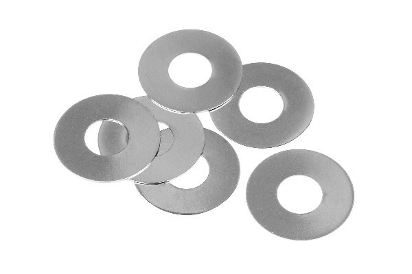 Washer 6X15X0.2Mm (6Pcs) i gruppen LEKSAKER, BARN- & BABYPRODUKTER / Radiostyrt / Reservdelar & Extra Tillbehör / HPI / Skruvar/Fästen / Skivor hos TP E-commerce Nordic AB (A04042)