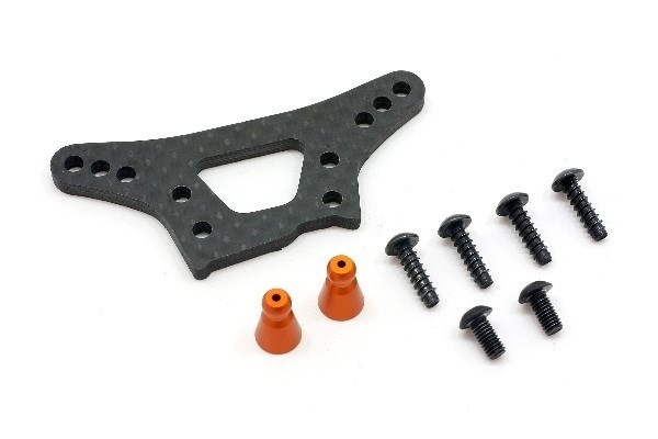 Front Shock Tower (Woven Graphite/3.0Mm) | LEKSAKER, BARN- & BABYPRODUKTER - Radiostyrt - Reservdelar & Extra Tillbehör - HPI - Reservdelar & Tuning - Chassidelar | GameStuff