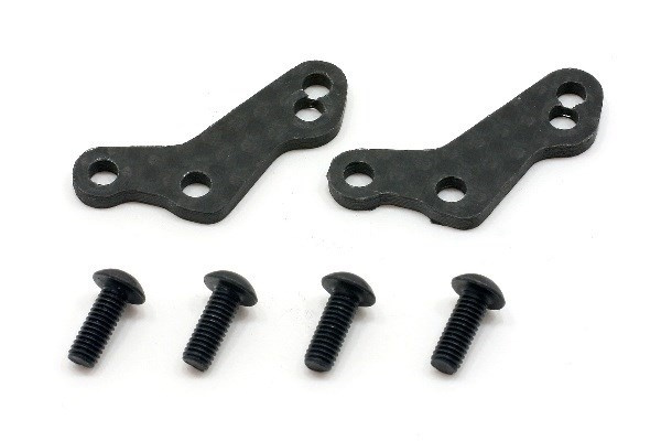 Steering Plate A (Woven Graphite/2.0Mm/2Pcs) | LEKSAKER, BARN- & BABYPRODUKTER - Radiostyrt - Reservdelar & Extra Tillbehör - HPI - Reservdelar & Tuning - Stötdämpare | GameStuff
