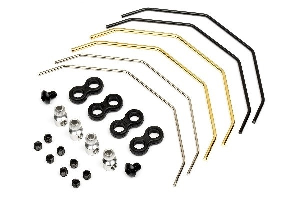 Sway Bar Set (Front/Rear/Cup Racer) | LEKSAKER, BARN- & BABYPRODUKTER - Radiostyrt - Reservdelar & Extra Tillbehör - HPI - Reservdelar & Tuning - Stötdämpare | GameStuff