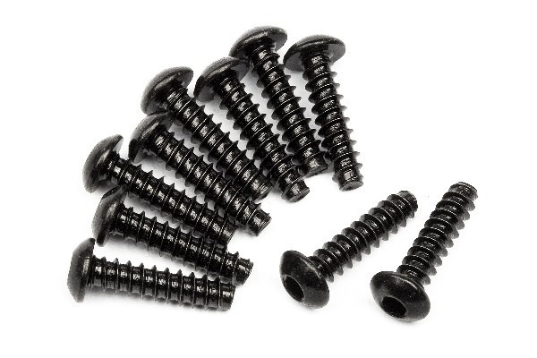 Tp. Button Head Screw M3X12Mm (Hex Socket/10Pcs) | LEKSAKER, BARN- & BABYPRODUKTER - Radiostyrt - Reservdelar & Extra Tillbehör - HPI - Skruvar/Fästen - Skruvar | GameStuff