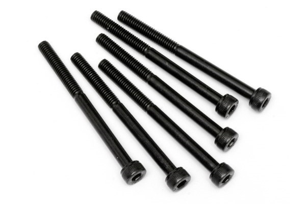 Skruv med cylinderhuvud M4X50Mm (6st) i gruppen LEKSAKER, BARN- & BABYPRODUKTER / Radiostyrt / Reservdelar & Extra Tillbehör / HPI / Skruvar/Fästen / Skruvar hos TP E-commerce Nordic AB (A04229)