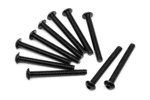 Button Head Screw M4X35Mm (Hex Socket/10Pcs) | LEKSAKER, BARN- & BABYPRODUKTER - Radiostyrt - Reservdelar & Extra Tillbehör - HPI - Skruvar/Fästen - Skruvar | GameStuff