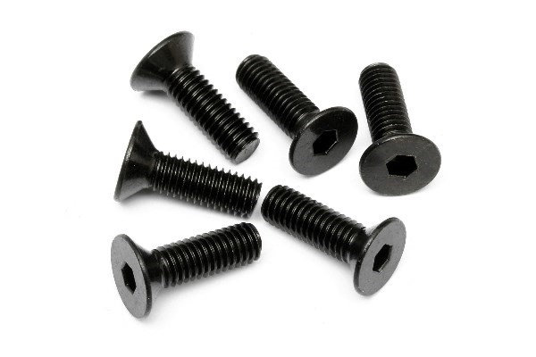 Flat Head Screw M5X16Mm (Hex Socket/6Pcs) | LEKSAKER, BARN- & BABYPRODUKTER - Radiostyrt - Reservdelar & Extra Tillbehör - HPI - Skruvar/Fästen - Skruvar | GameStuff