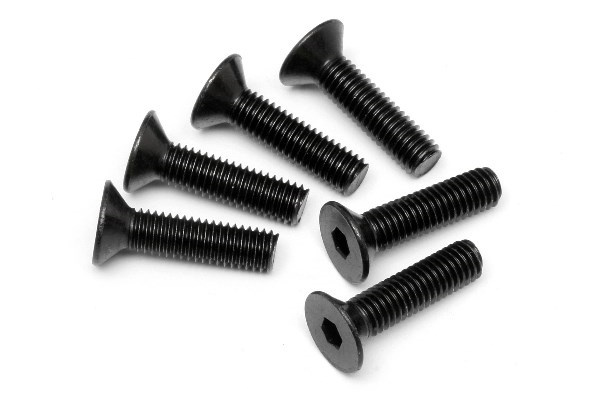 Flat Head Screw M5X20Mm (Hex Socket/6Pcs) | LEKSAKER, BARN- & BABYPRODUKTER - Radiostyrt - Reservdelar & Extra Tillbehör - HPI - Skruvar/Fästen - Skruvar | GameStuff