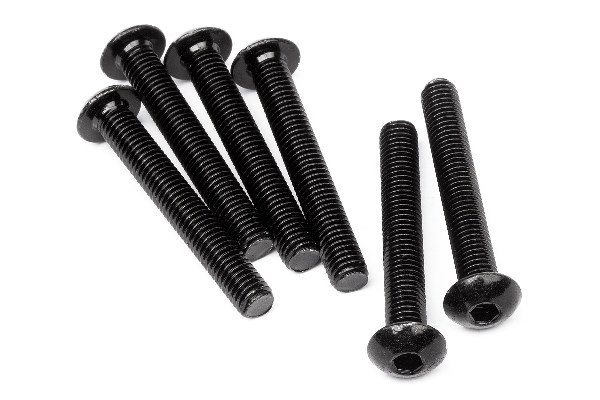 Button Head Screw M5X35Mm (Hex Socket/6Pcs) i gruppen LEKSAKER, BARN- & BABYPRODUKTER / Radiostyrt / Reservdelar & Extra Tillbehör / HPI / Skruvar/Fästen / Skruvar hos TP E-commerce Nordic AB (A04253)