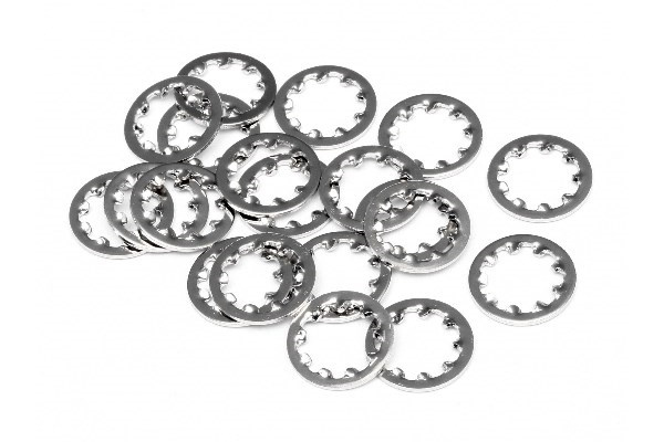 Locking Washer M6 (20Pcs) i gruppen LEKSAKER, BARN- & BABYPRODUKTER / Radiostyrt / Reservdelar & Extra Tillbehör / HPI / Skruvar/Fästen / Skivor hos TP E-commerce Nordic AB (A04264)