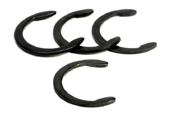 C Clip 13Mm (4Pcs) | LEKSAKER, BARN- & BABYPRODUKTER - Radiostyrt - Reservdelar & Extra Tillbehör - HPI - Skruvar/Fästen - Låsringar | GameStuff