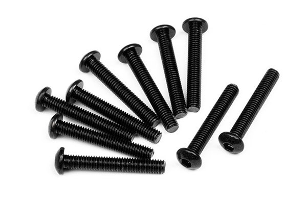 Button Head Screw M3X20Mm (10Pcs) | LEKSAKER, BARN- & BABYPRODUKTER - Radiostyrt - Reservdelar & Extra Tillbehör - HPI - Skruvar/Fästen - Skruvar | GameStuff