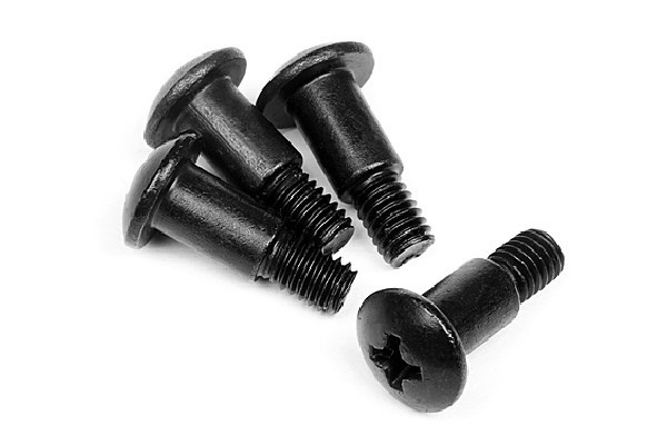 Step Screw M4X10Mm (4Pcs) i gruppen LEKSAKER, BARN- & BABYPRODUKTER / Radiostyrt / Reservdelar & Extra Tillbehör / HPI / Skruvar/Fästen / Skruvar hos TP E-commerce Nordic AB (A04402)