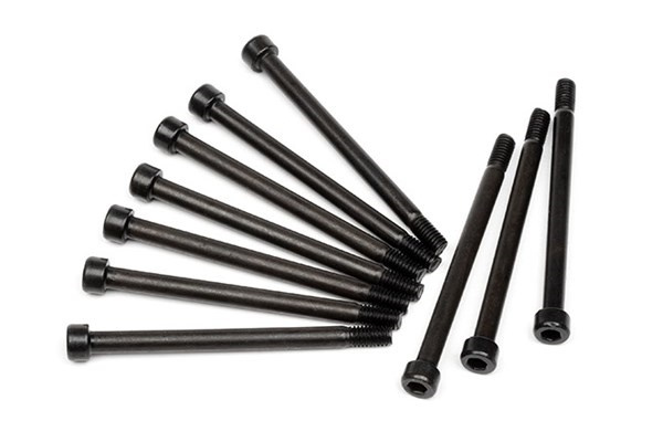 Cap Head Screw M2.6X35Mm (10Pcs) i gruppen LEKSAKER, BARN- & BABYPRODUKTER / Radiostyrt / Reservdelar & Extra Tillbehör / HPI / Skruvar/Fästen / Skruvar hos TP E-commerce Nordic AB (A04405)