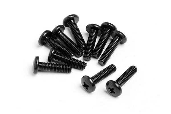 Binder Head Screw M2.6X10Mm (10Pcs) | LEKSAKER, BARN- & BABYPRODUKTER - Radiostyrt - Reservdelar & Extra Tillbehör - HPI - Skruvar/Fästen - Skruvar | GameStuff
