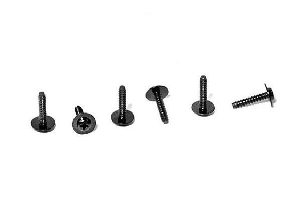 Tp Flanged Screw M2.6X12Mm (6Pcs) i gruppen LEKSAKER, BARN- & BABYPRODUKTER / Radiostyrt / Reservdelar & Extra Tillbehör / HPI / Skruvar/Fästen / Skruvar hos TP E-commerce Nordic AB (A04418)