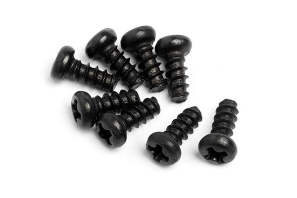 Tp. Binder Head Screw M2.2X4.8Mm (8Pcs) | LEKSAKER, BARN- & BABYPRODUKTER - Radiostyrt - Reservdelar & Extra Tillbehör - HPI - Skruvar/Fästen - Skruvar | GameStuff