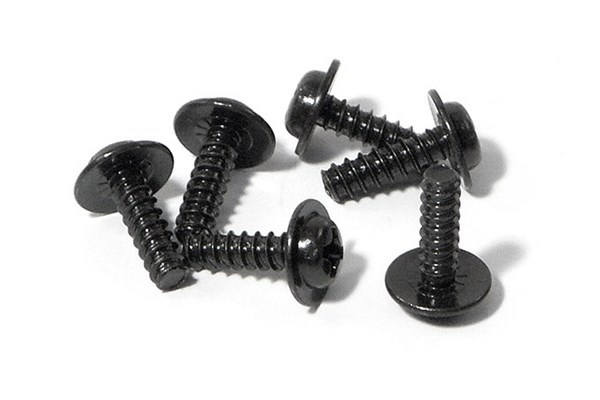 Tp. Flanged Screw M3X10Mm (6Pcs) | LEKSAKER, BARN- & BABYPRODUKTER - Radiostyrt - Reservdelar & Extra Tillbehör - HPI - Skruvar/Fästen - Skruvar | GameStuff