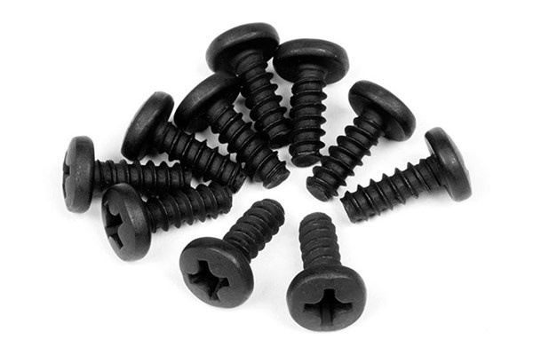 Tp. Binder Head Screw M3X8Mm (10Pcs) | LEKSAKER, BARN- & BABYPRODUKTER - Radiostyrt - Reservdelar & Extra Tillbehör - HPI - Skruvar/Fästen - Skruvar | GameStuff