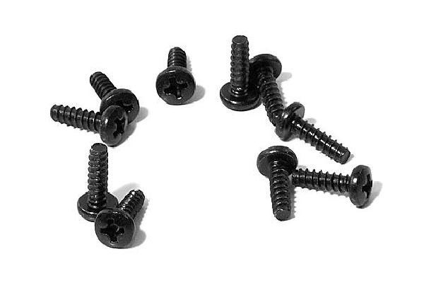 Tp. Binder Head Screw M3 X 10Mm (10Pcs) | LEKSAKER, BARN- & BABYPRODUKTER - Radiostyrt - Reservdelar & Extra Tillbehör - HPI - Skruvar/Fästen - Skruvar | GameStuff