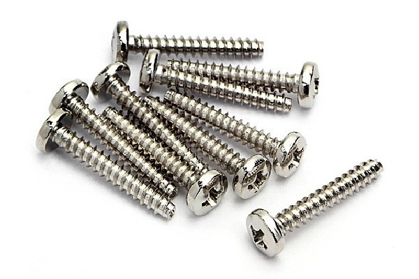 Tp Binder Head Screw M3 X 18Mm (10Pcs) i gruppen LEKSAKER, BARN- & BABYPRODUKTER / Radiostyrt / Reservdelar & Extra Tillbehör / HPI / Skruvar/Fästen / Skruvar hos TP E-commerce Nordic AB (A04454)