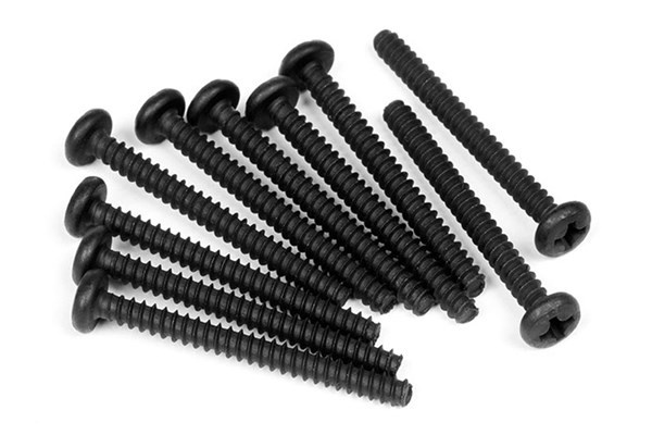 Tp. Binder Head Screw M3X30Mm (10Pcs) i gruppen LEKSAKER, BARN- & BABYPRODUKTER / Radiostyrt / Reservdelar & Extra Tillbehör / HPI / Skruvar/Fästen / Skruvar hos TP E-commerce Nordic AB (A04457)