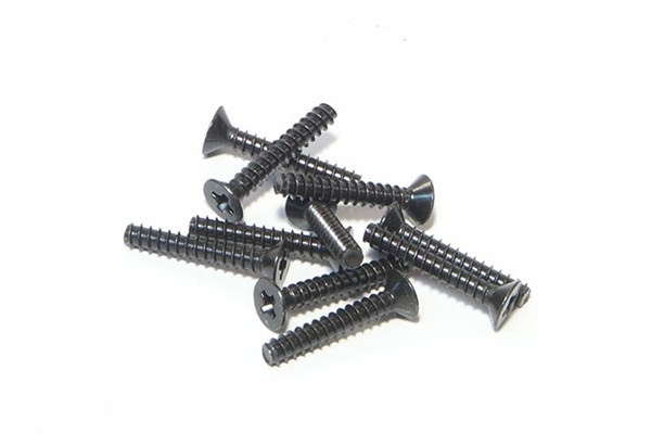 Tp. Flat Head Screw M3X18Mm (10Pcs) i gruppen LEKSAKER, BARN- & BABYPRODUKTER / Radiostyrt / Reservdelar & Extra Tillbehör / HPI / Skruvar/Fästen / Skruvar hos TP E-commerce Nordic AB (A04462)