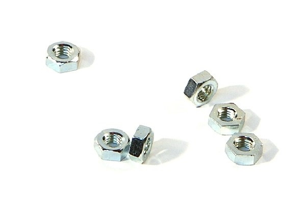 Nut M3 (6 Pcs) | LEKSAKER, BARN- & BABYPRODUKTER - Radiostyrt - Reservdelar & Extra Tillbehör - HPI - Skruvar/Fästen - Muttrar | GameStuff