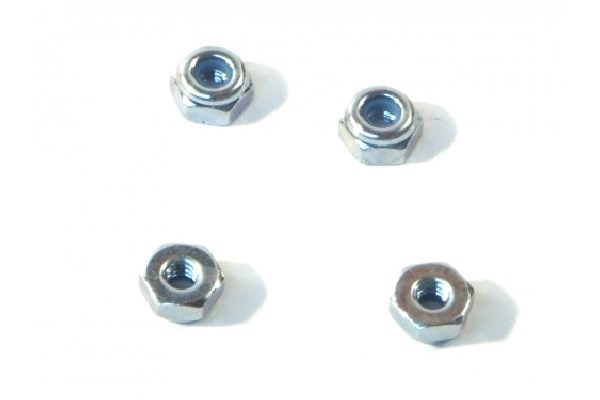 Lock Nut M2 (4 Pcs) | LEKSAKER, BARN- & BABYPRODUKTER - Radiostyrt - Reservdelar & Extra Tillbehör - HPI - Skruvar/Fästen - Muttrar | GameStuff