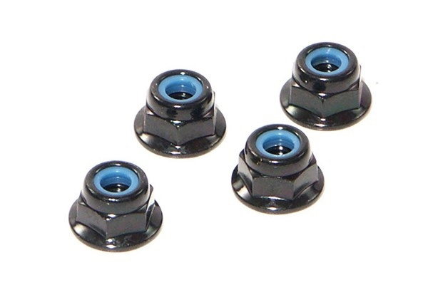 Flange Lock Nut M4 (4 Pcs) | LEKSAKER, BARN- & BABYPRODUKTER - Radiostyrt - Reservdelar & Extra Tillbehör - HPI - Skruvar/Fästen - Muttrar | GameStuff