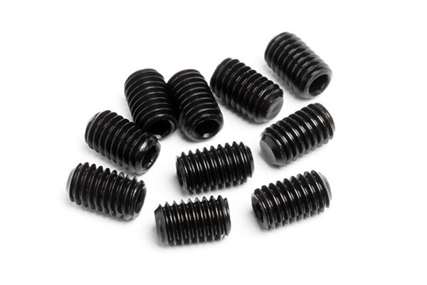 Set Screw M3X5Mm (10Pcs) i gruppen LEKSAKER, BARN- & BABYPRODUKTER / Radiostyrt / Reservdelar & Extra Tillbehör / HPI / Skruvar/Fästen / Skruvar hos TP E-commerce Nordic AB (A04499)