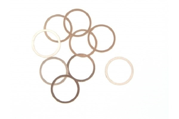 Washer 10X12X0.1Mm (Copper/10 Pcs) i gruppen LEKSAKER, BARN- & BABYPRODUKTER / Radiostyrt / Reservdelar & Extra Tillbehör / HPI / Skruvar/Fästen / Skivor hos TP E-commerce Nordic AB (A04527)