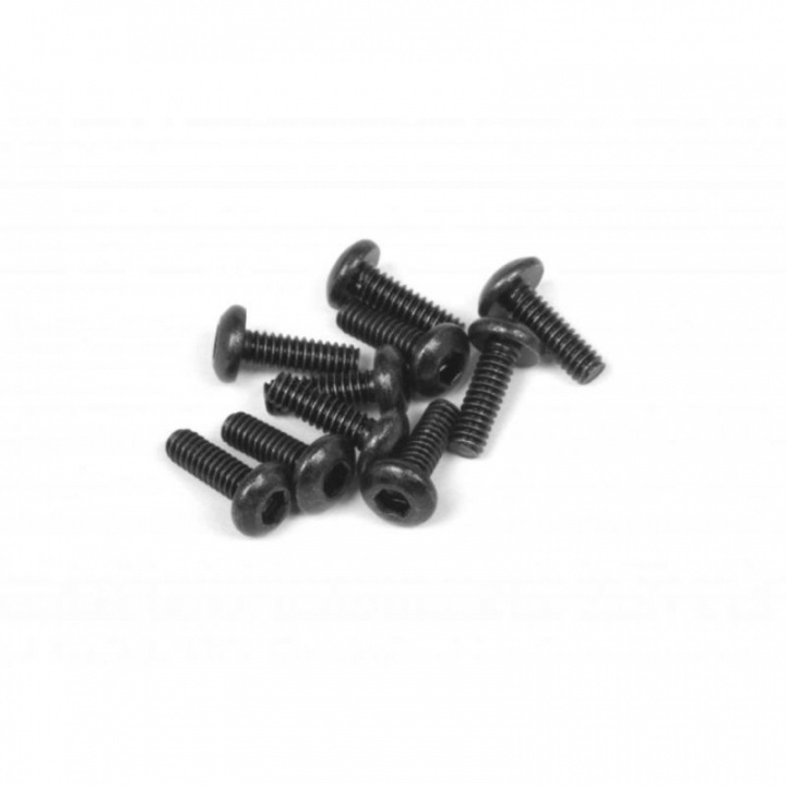 Button Head Screw M2x6mm (Hex Socket/10pcs) | LEKSAKER, BARN- & BABYPRODUKTER - Radiostyrt - Reservdelar & Extra Tillbehör - HPI - Skruvar/Fästen - Skruvar | GameStuff