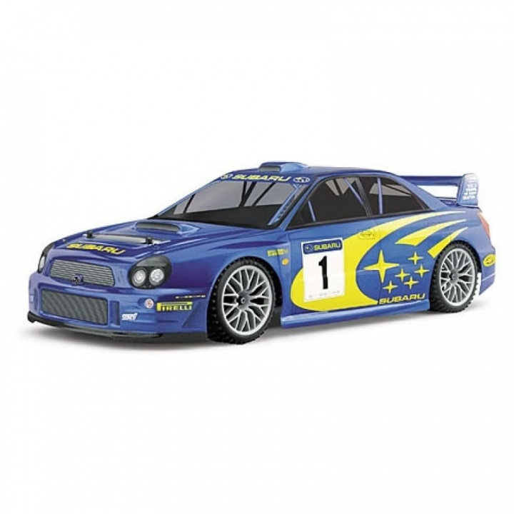 Subaru Impreza Rally Car Body (WB 300mm) i gruppen LEKSAKER, BARN- & BABYPRODUKTER / Radiostyrt / Reservdelar & Extra Tillbehör / HPI / Karosser & Tillbehör / Onroad karosser (Genomskinlig) hos TP E-commerce Nordic AB (A04607)