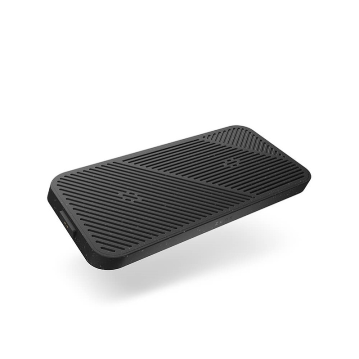 Zens Modular Dual Laddare QI 2x15W Svart inkl 220V Laddare i gruppen SMARTPHONE & SURFPLATTOR / Laddare & Kablar / Trådlösa Qi laddare hos TP E-commerce Nordic AB (A04949)