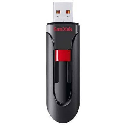 SANDISK USB Minne Glide 32GB i gruppen HEMELEKTRONIK / Lagringsmedia / USB-minnen / USB 2.0 hos Teknikproffset Nordic AB (A04980)