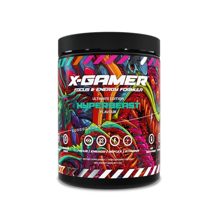 X-GAMER X-Tubz Hyperbeast 600g i gruppen DATORER & KRINGUTRUSTNING / Gaming / Energidryck för Gamers hos TP E-commerce Nordic AB (A05030)