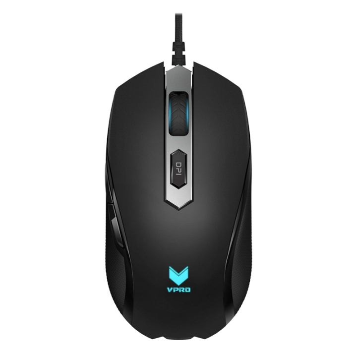 VPRO Mouse Gaming V210 Optisk Svart i gruppen DATORER & KRINGUTRUSTNING / Gaming / Möss hos TP E-commerce Nordic AB (A05038)