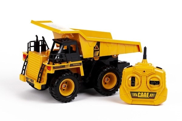 Contruck radiostyrd dumper med ljud, skala 1:22, 2,4GHz i gruppen LEKSAKER, BARN- & BABYPRODUKTER / Radiostyrt / Radiostyrda bilar hos TP E-commerce Nordic AB (A05056)