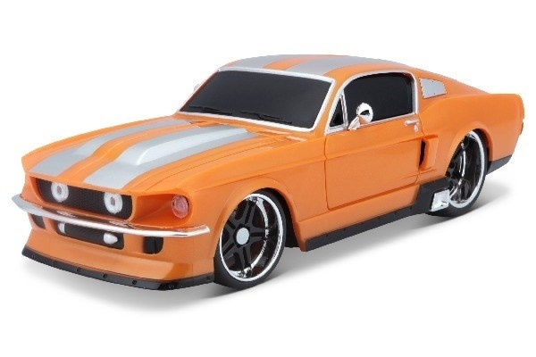 Ford Mustang GT R/C 1:24 27/40Mhz orange i gruppen LEKSAKER, BARN- & BABYPRODUKTER / Radiostyrt / Radiostyrda bilar hos TP E-commerce Nordic AB (A05082)