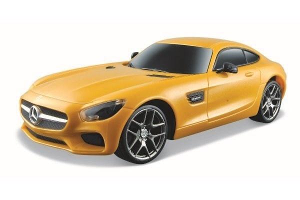 Mercedes-Benz AMG GT 1:24 R/C 27/40Mhz Yellow * i gruppen LEKSAKER, BARN- & BABYPRODUKTER / Radiostyrt / Radiostyrda bilar hos TP E-commerce Nordic AB (A05101)