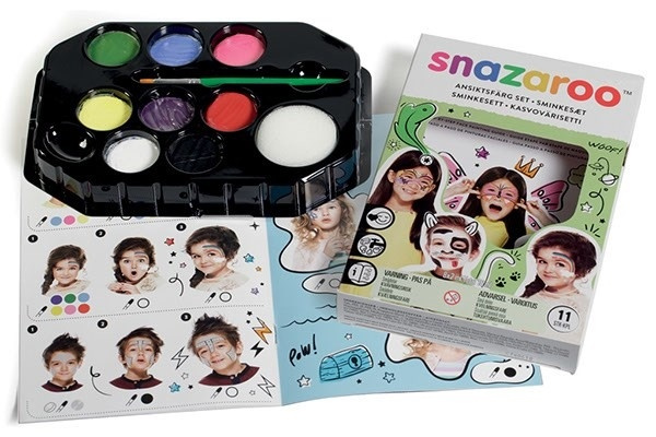 Snazaroo Ansiktsfärg-kit Rainbow i gruppen LEKSAKER, BARN- & BABYPRODUKTER / Leksaker / Maskeradkläder hos TP E-commerce Nordic AB (A05309)