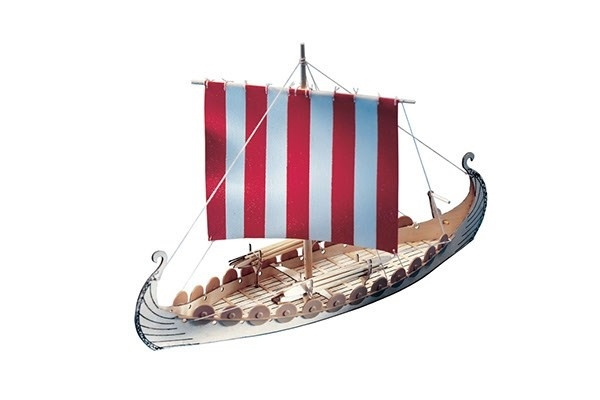 1:50 Mini Oseberg - Wooden hull i gruppen SPORT, FRITID & HOBBY / Hobby / Trämodeller / Skepp hos TP E-commerce Nordic AB (A05398)