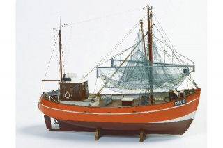 1:33 CUX 87 (Krabbenkutter) -wooden hull