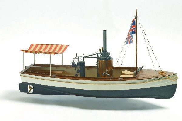 1:12 African Queen - Plastic hull i gruppen SPORT, FRITID & HOBBY / Hobby / Trämodeller / Skepp hos TP E-commerce Nordic AB (A05418)