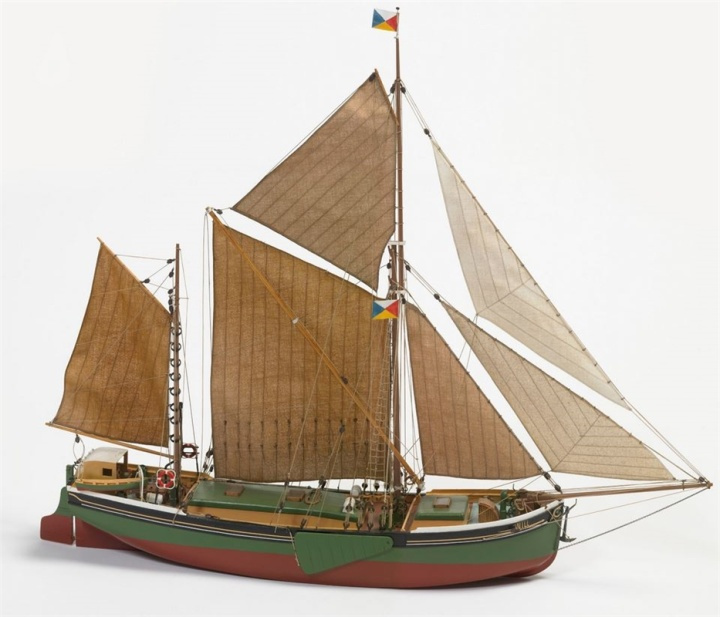 1:67 Will Everard -Wooden hull i gruppen SPORT, FRITID & HOBBY / Hobby / Trämodeller / Skepp hos TP E-commerce Nordic AB (A05421)