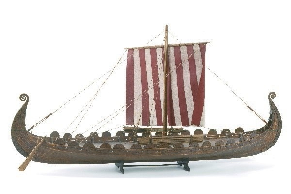 1:25 Oseberg Special -Wooden hull i gruppen SPORT, FRITID & HOBBY / Hobby / Trämodeller / Skepp hos TP E-commerce Nordic AB (A05433)