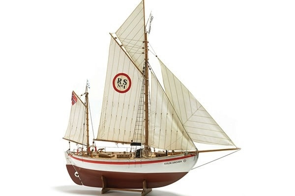 1:15 Colin Archer RC - -Wooden hull i gruppen SPORT, FRITID & HOBBY / Hobby / Trämodeller / Skepp hos TP E-commerce Nordic AB (A05436)