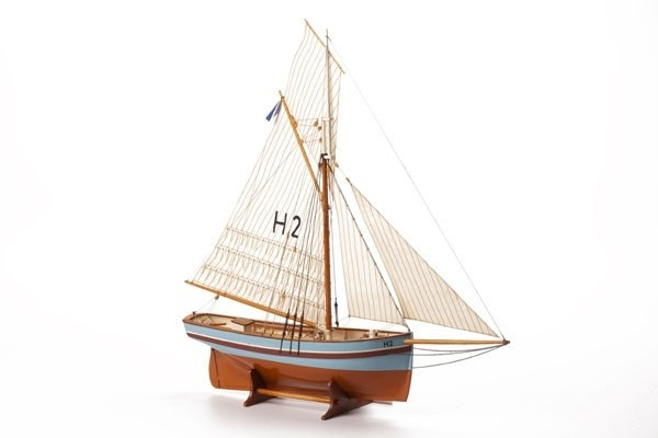 1:50 HENRIETTE MARIE - Wooden hull i gruppen SPORT, FRITID & HOBBY / Hobby / Trämodeller / Skepp hos TP E-commerce Nordic AB (A05439)