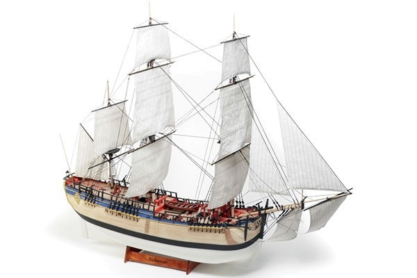 1:50 HMS Endeavour -Wooden hull i gruppen SPORT, FRITID & HOBBY / Hobby / Trämodeller / Skepp hos TP E-commerce Nordic AB (A05450)