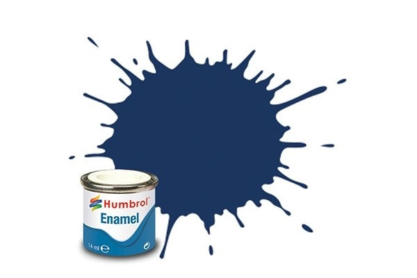 Paint enamel gloss 14 ml midnight blue i gruppen SPORT, FRITID & HOBBY / Hobby / Hobbyfärger / Humbrol / Oljebaserad hos TP E-commerce Nordic AB (A05503)