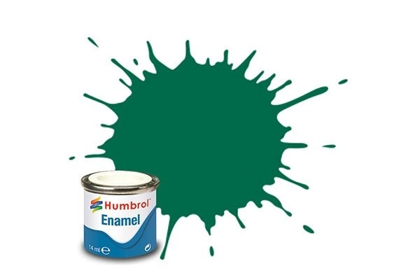 Paint enamel matt 14 ml dark green i gruppen SPORT, FRITID & HOBBY / Hobby / Hobbyfärger / Humbrol / Oljebaserad hos TP E-commerce Nordic AB (A05517)