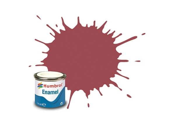 Paint enamel matt 14 ml wine i gruppen SPORT, FRITID & HOBBY / Hobby / Hobbyfärger / Humbrol / Oljebaserad hos TP E-commerce Nordic AB (A05549)